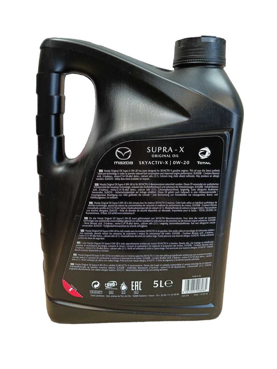 Mazda Original Oil Supra 0W-20 5L OEM 2216243/183196/DEX113 1