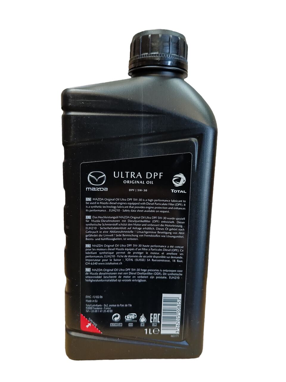 Mazda Original Oil Ultra DPF 5W-30 1L OEM 2214200/183419 1