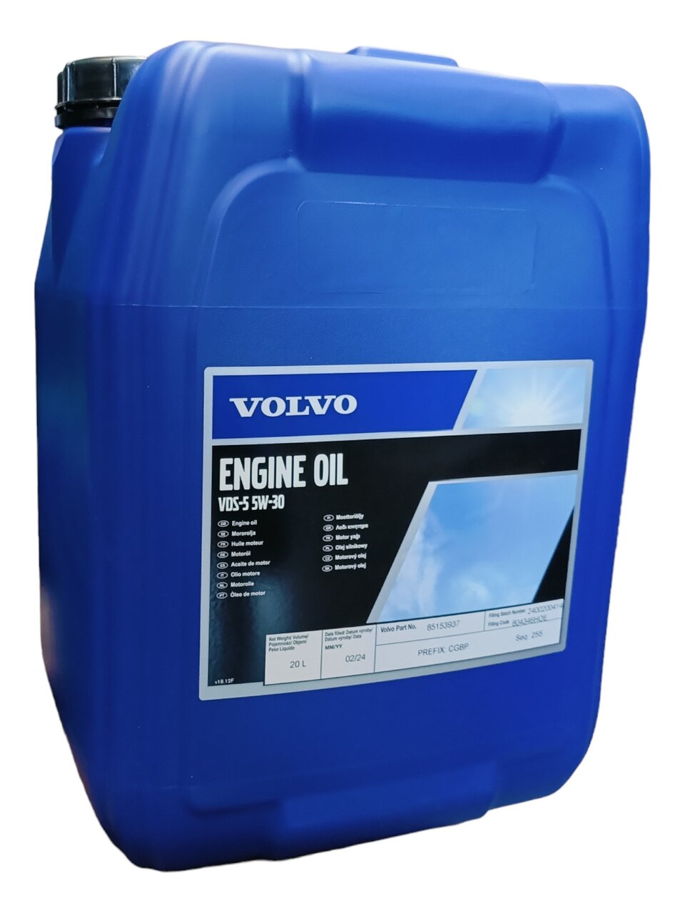 VOLVO VDS-5 5W-30 20L OEM 85153936