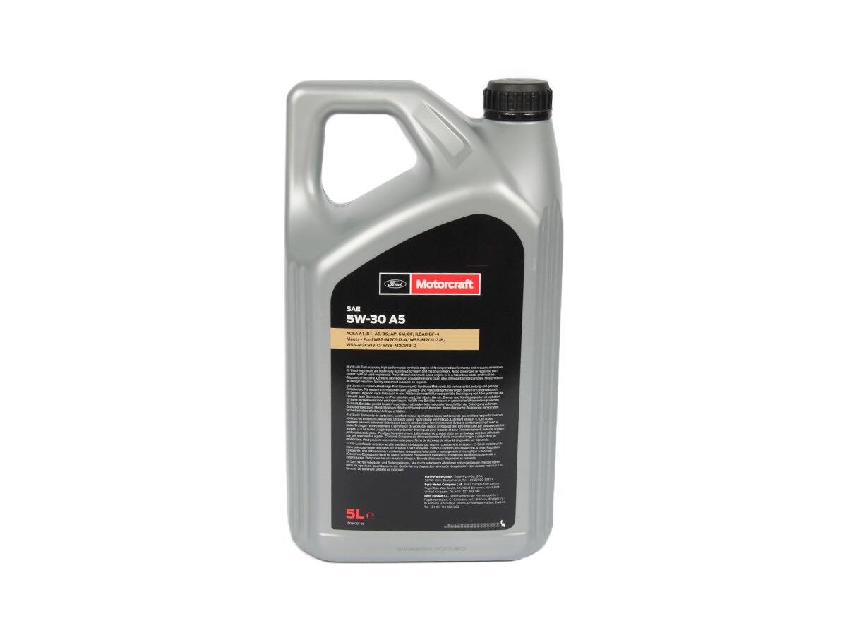 FORD MOTORCRAFT A5 5W-30 5L (FORMULA F ) OEM 15F1CF 1