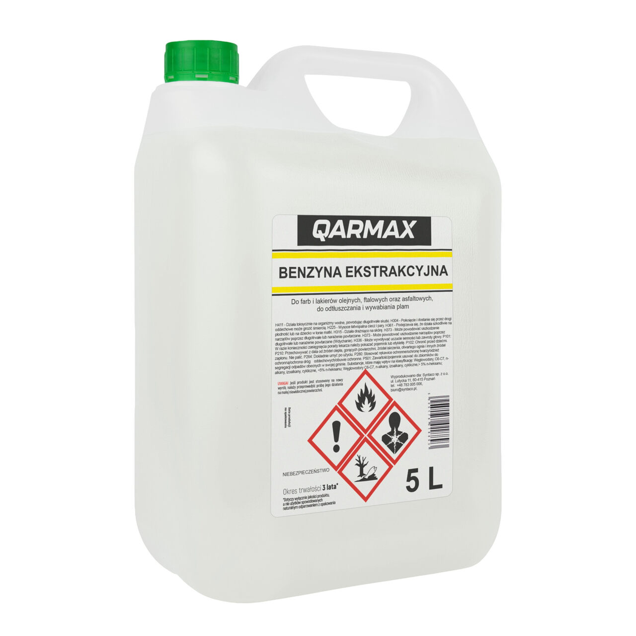 QARMAX BENZYNA EKSTRAKCYJNA 5L 3