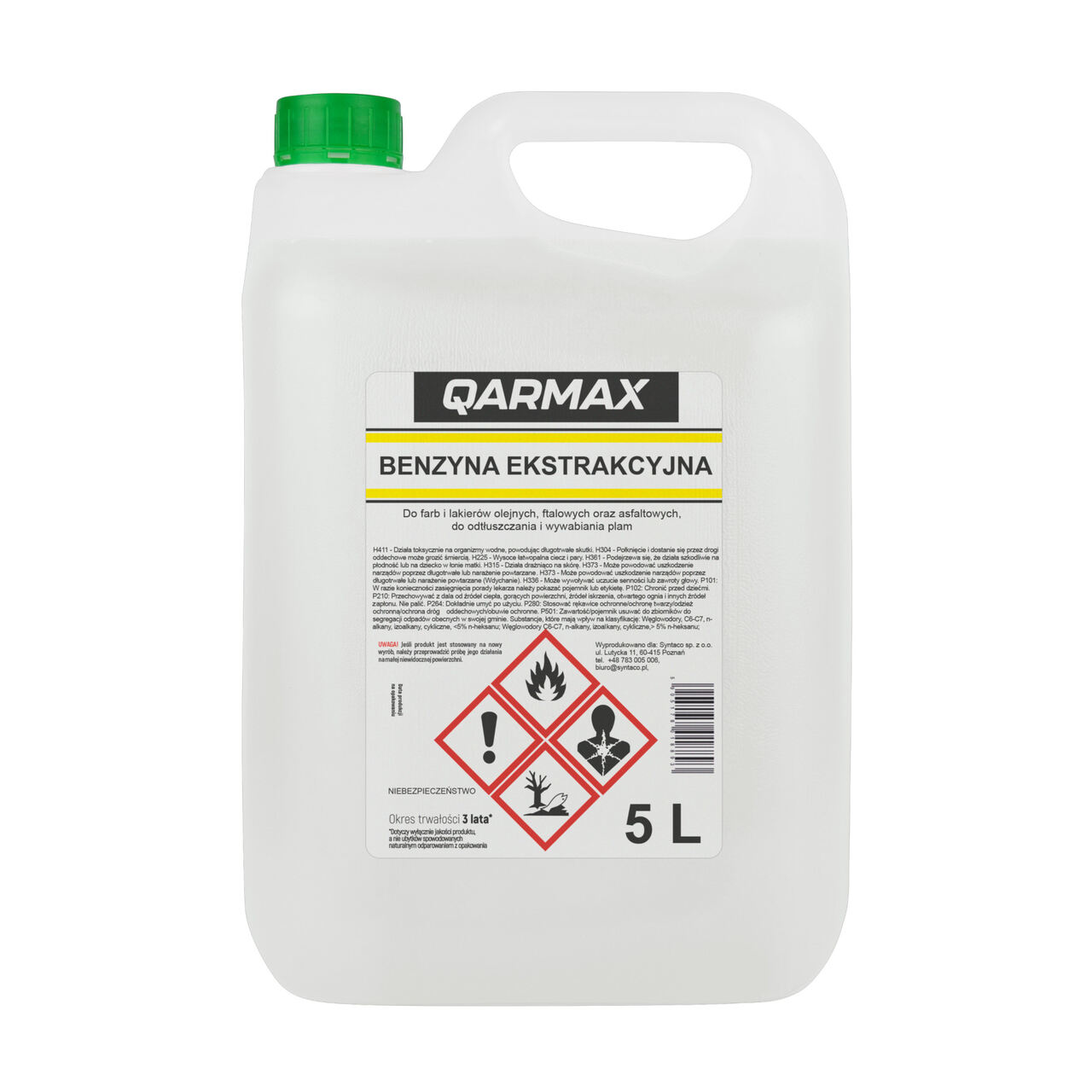 QARMAX BENZYNA EKSTRAKCYJNA 5L 4