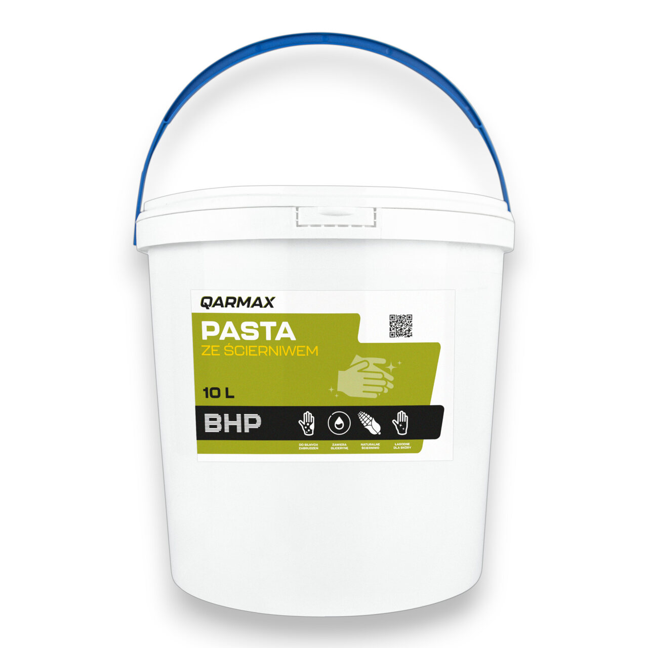 Qarmax Pasta BHP do rąk ze ścierniwem 10L