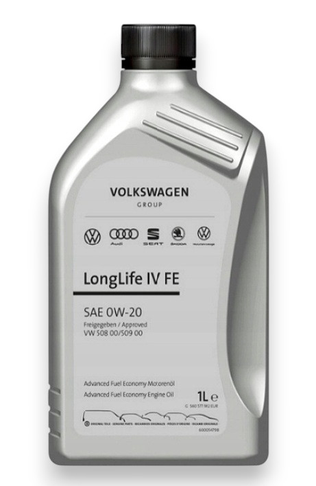 VOLKSWAGEN VW VAG OLEJ ORYGINALNY LL IV 0W-20 508.00/509.00 1L /OEM/ GS60577M2EUR/ GS65577M2EUR