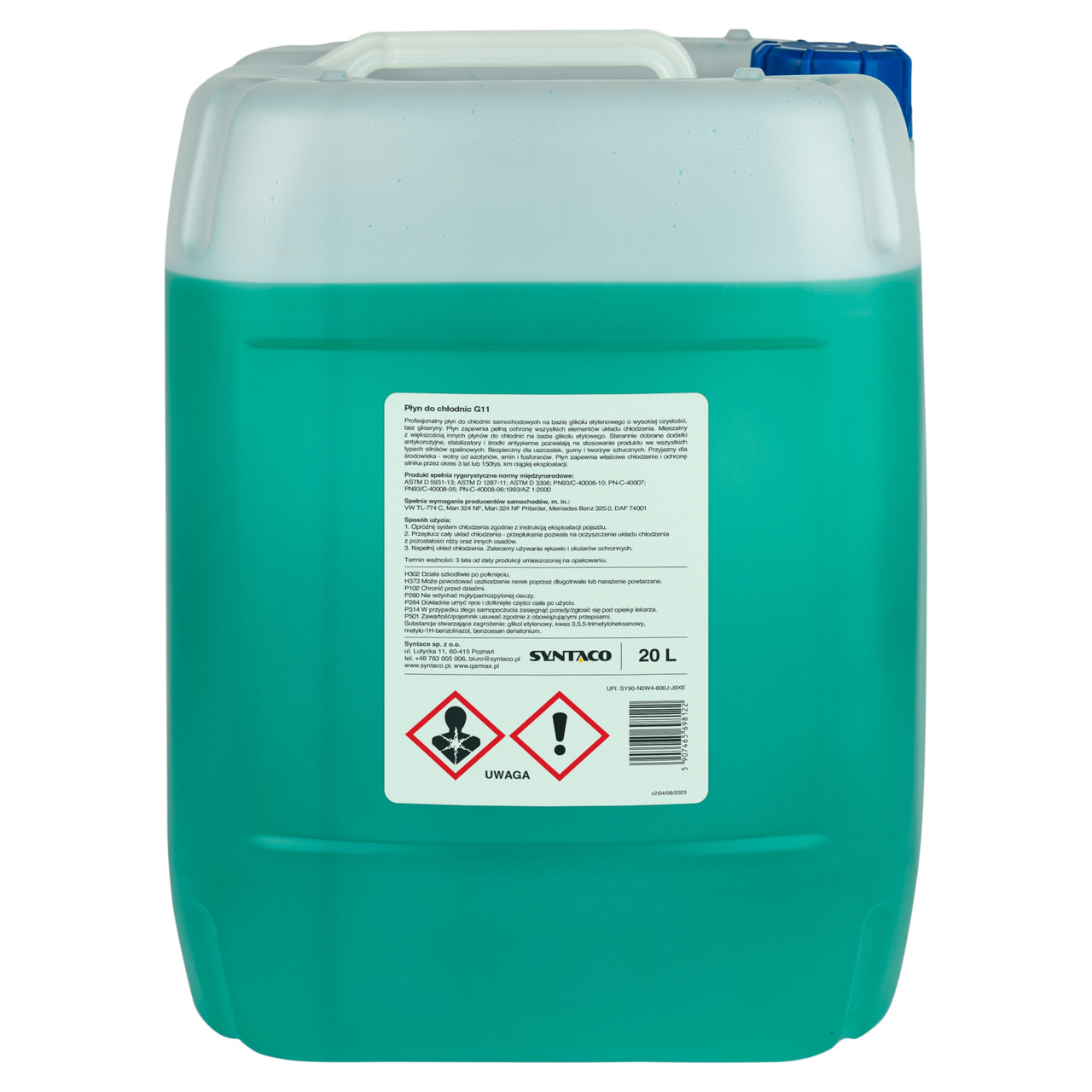 QARMAX PŁYN DO CHŁODNIC G11 20L 2