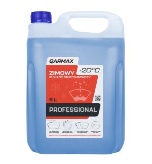 QARMAX PROFESIONAL PŁYN DO SPRYSKIWACZY ZIMOWY METANOL -20 5L