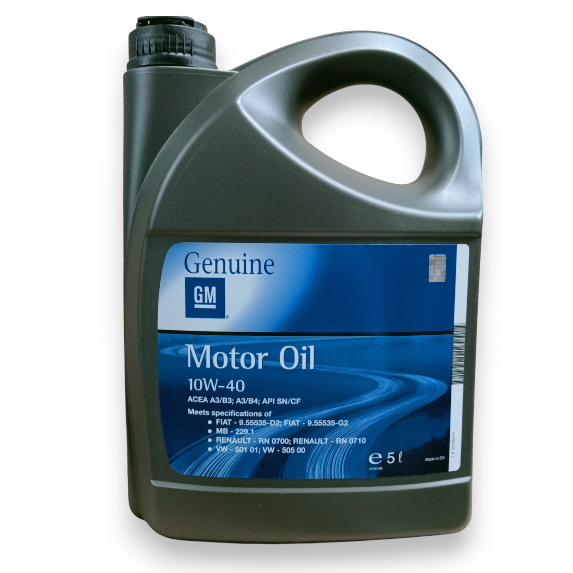 GM/OPEL 10W-40 5L OEM 93165216