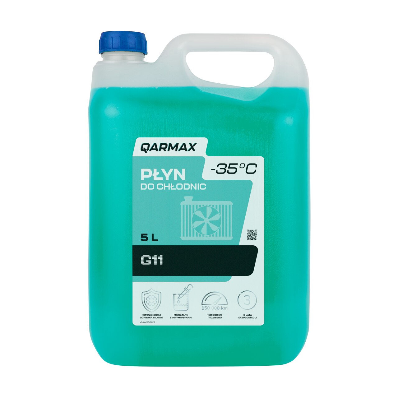 QARMAX PŁYN DO CHŁODNIC G11 5L 4
