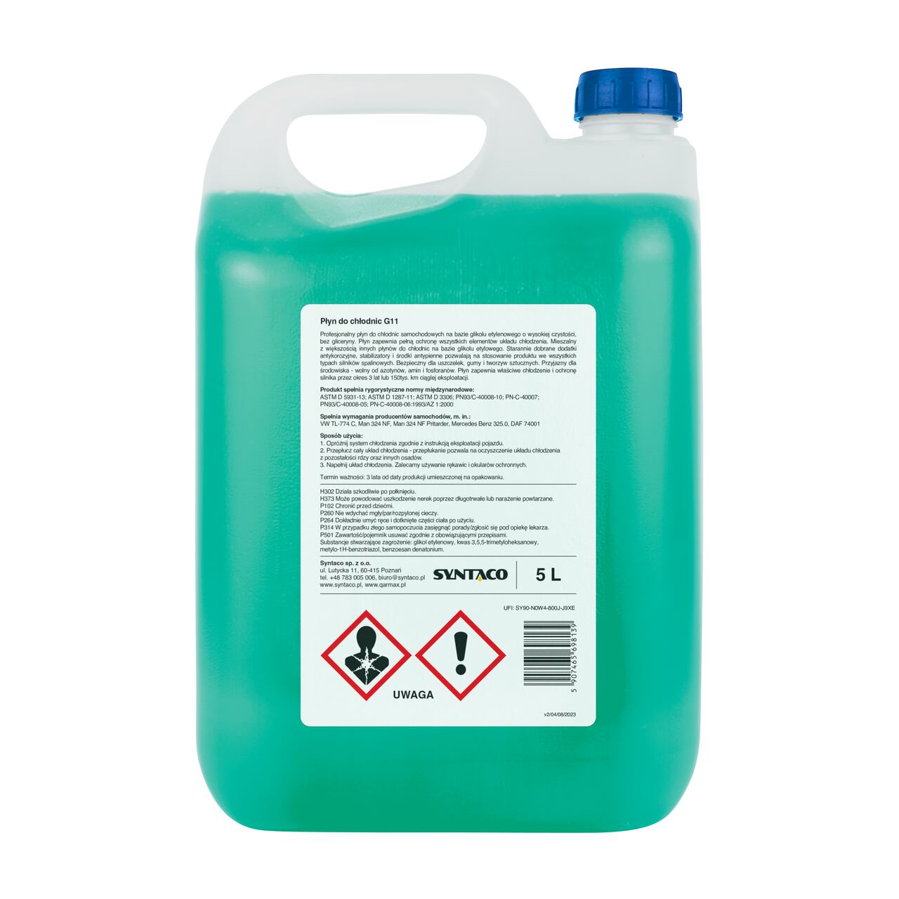 QARMAX PŁYN DO CHŁODNIC G11 5L 5