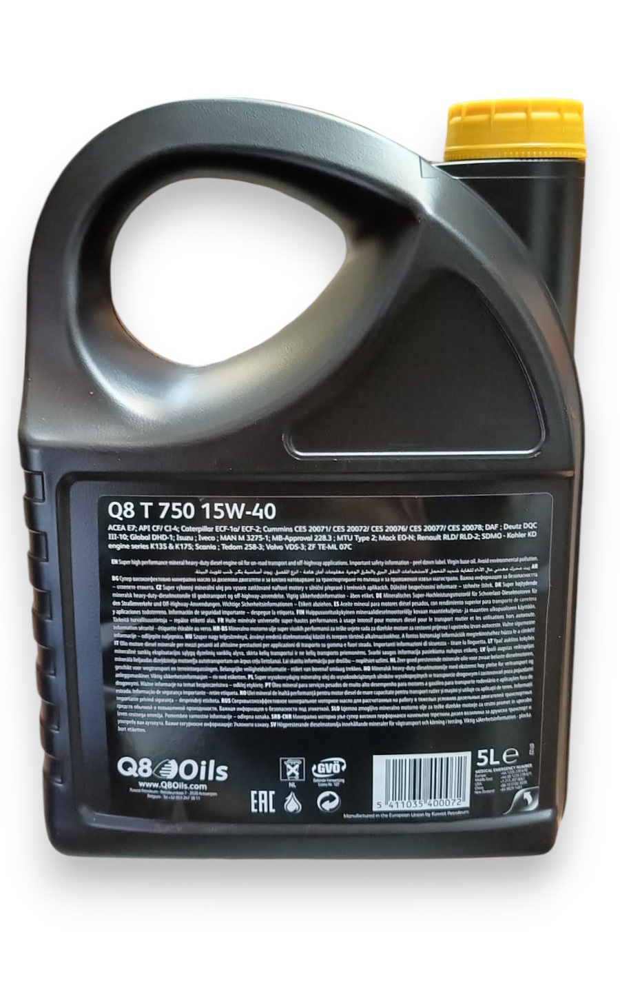 Q8 T 750 15W-40 - 5L 1