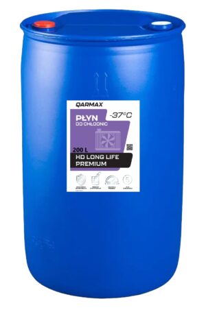 QARMAX HD PREMIUM LONG LIFE PŁYN DO CHŁODNIC czerwony 200L