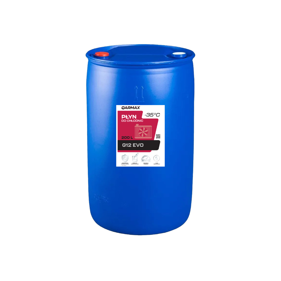 QARMAX PŁYN DO CHŁODNIC G12 EVO 200L