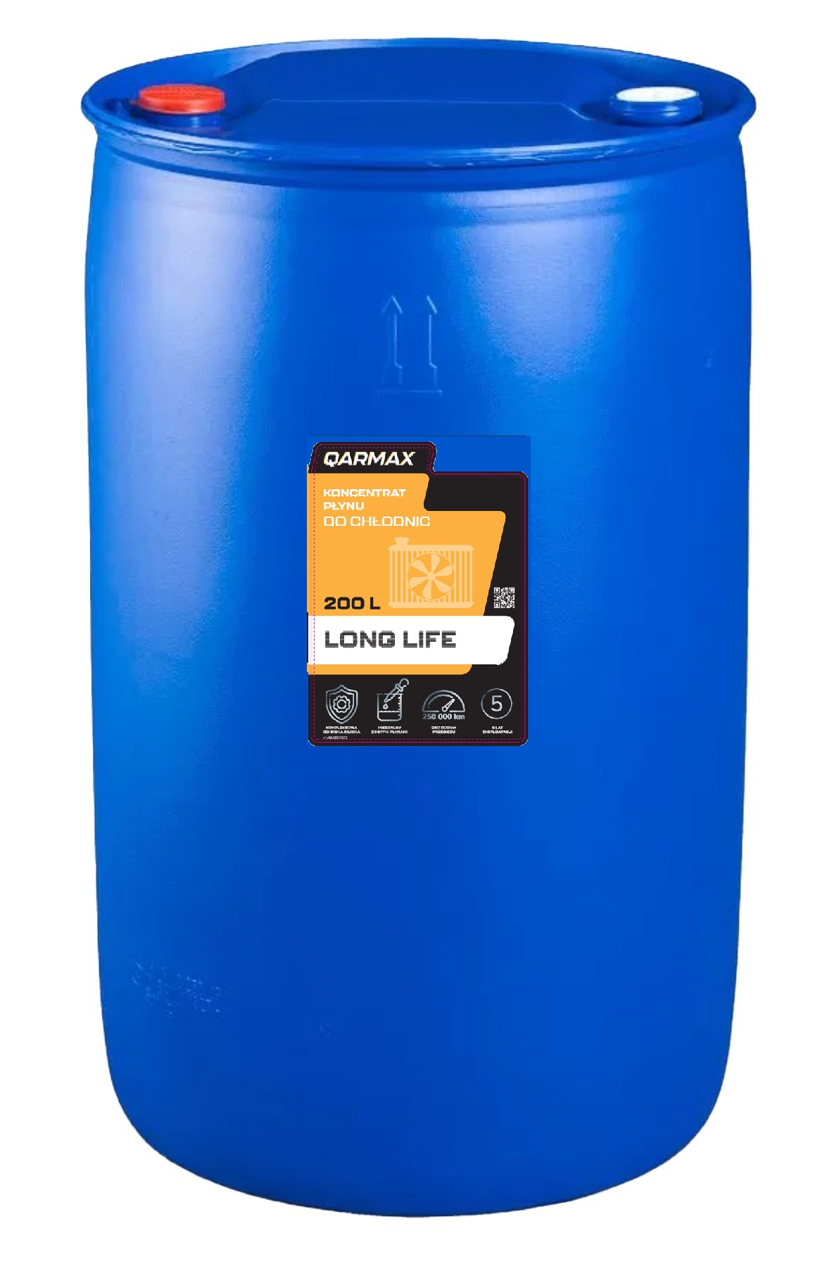 QARMAX KONCENTRAT LONG LIFE PŁYNU DO CHŁODNIC Żółty 200L