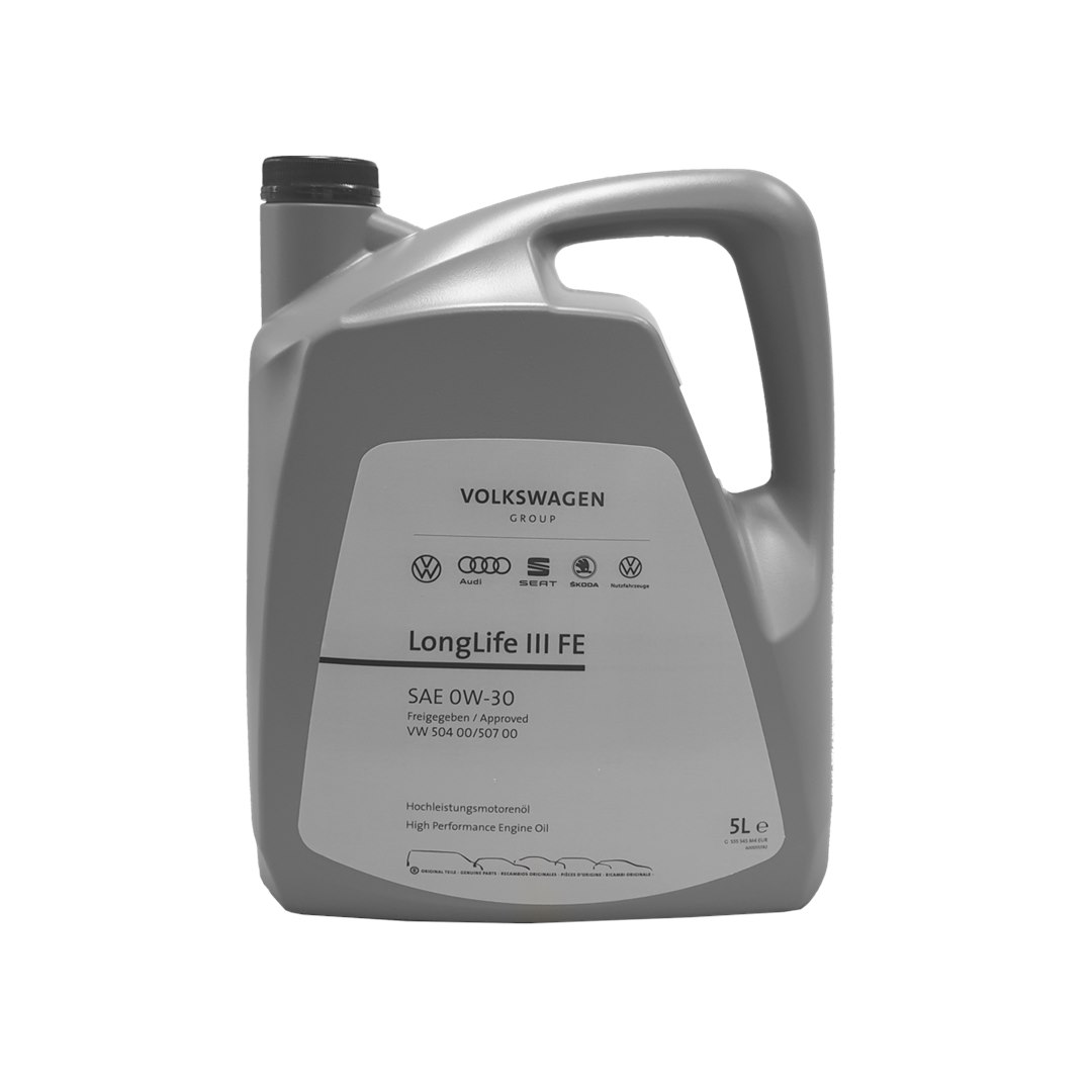 VOLKSWAGEN VW VAG OLEJ ORYGINALNY LL III 0W-30 504.00/507.00 5L /OEM/ GS55545M4EUR