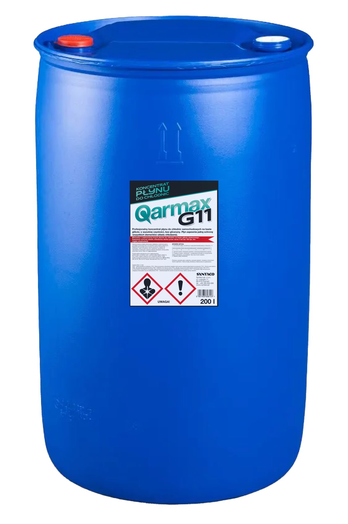 QARMAX KONCENTRAT PŁYNU DO CHŁODNIC G11 1000L