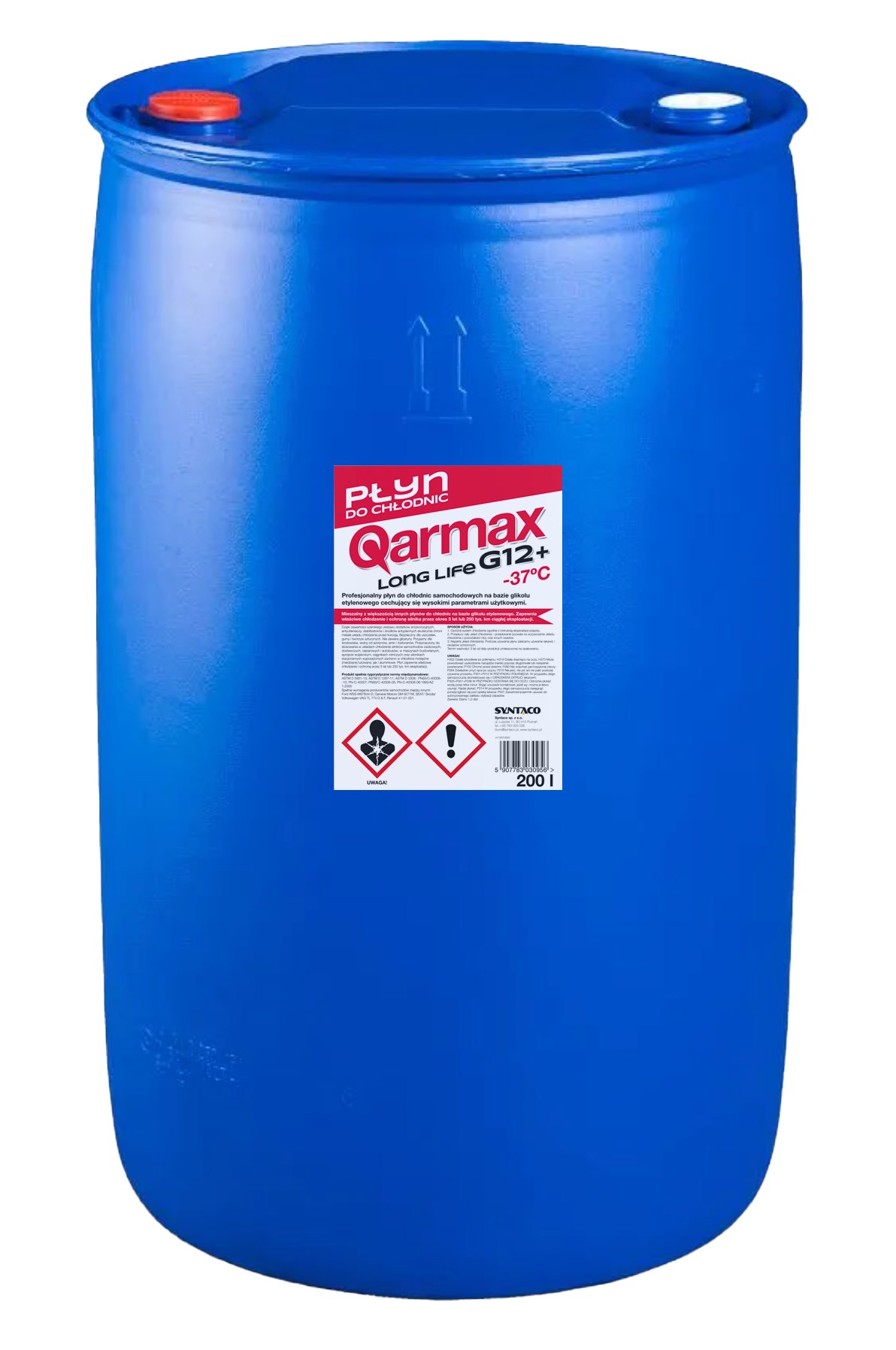 QARMAX PŁYN DO CHŁODNIC G12+ RÓŻOWY 200L