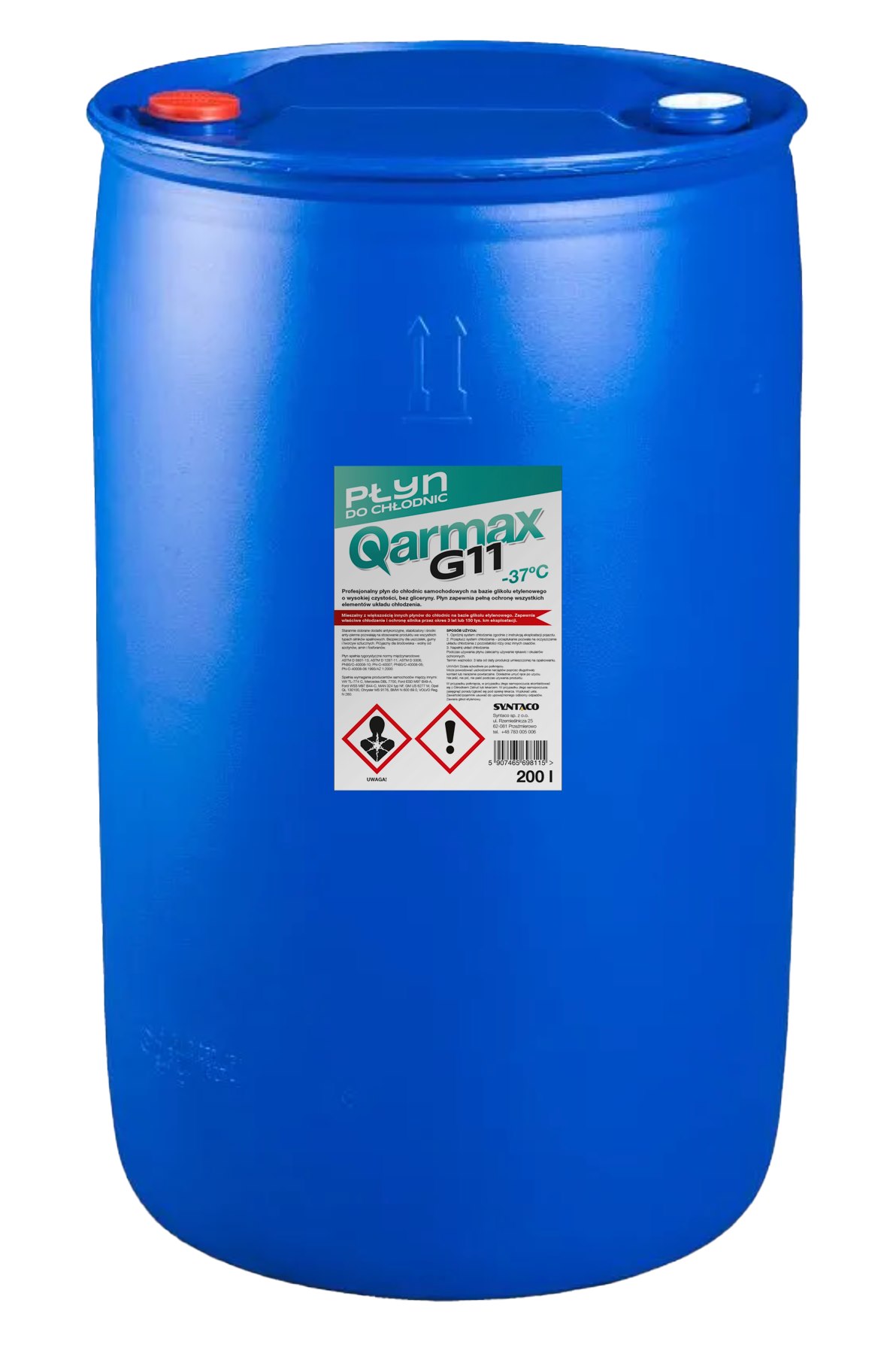 QARMAX PŁYN DO CHŁODNIC G11 200L