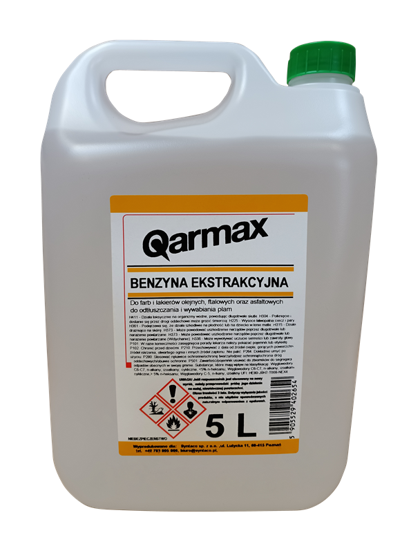 QARMAX BENZYNA EKSTRAKCYJNA 5L
